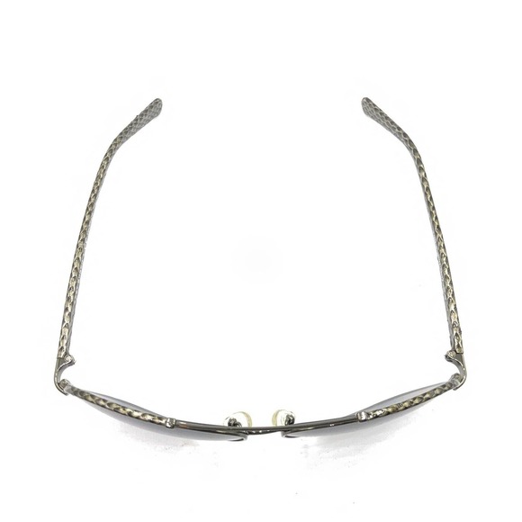 Tory Burch TY6021Q 398/T3 Aviator Snake Black Silver Sunglasses Frames 62-12 130 - Picture 3 of 12